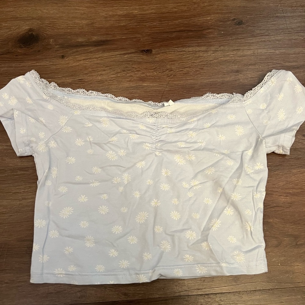 Pacsun floral top with mesh! Size:Small